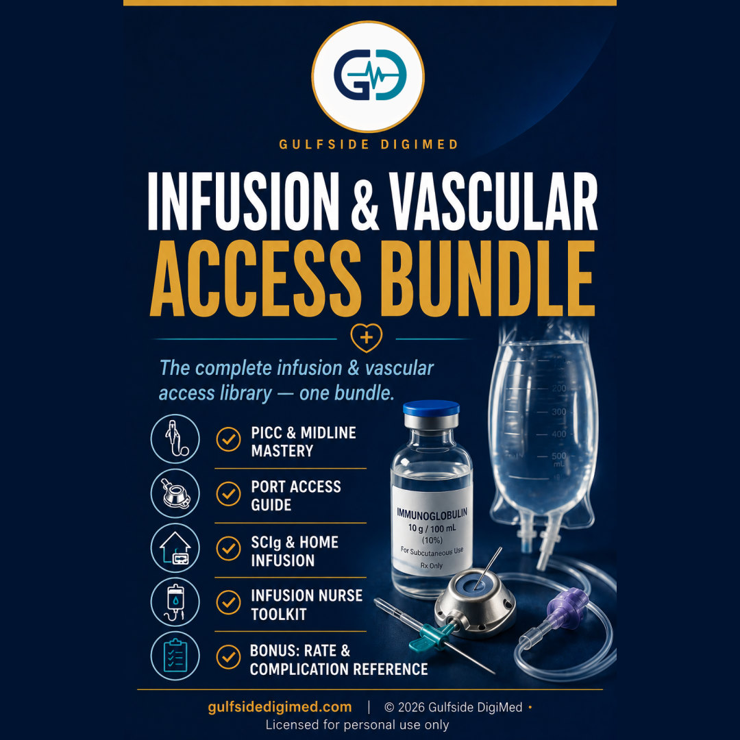 Infusion andamp; Vascular Access Bundle