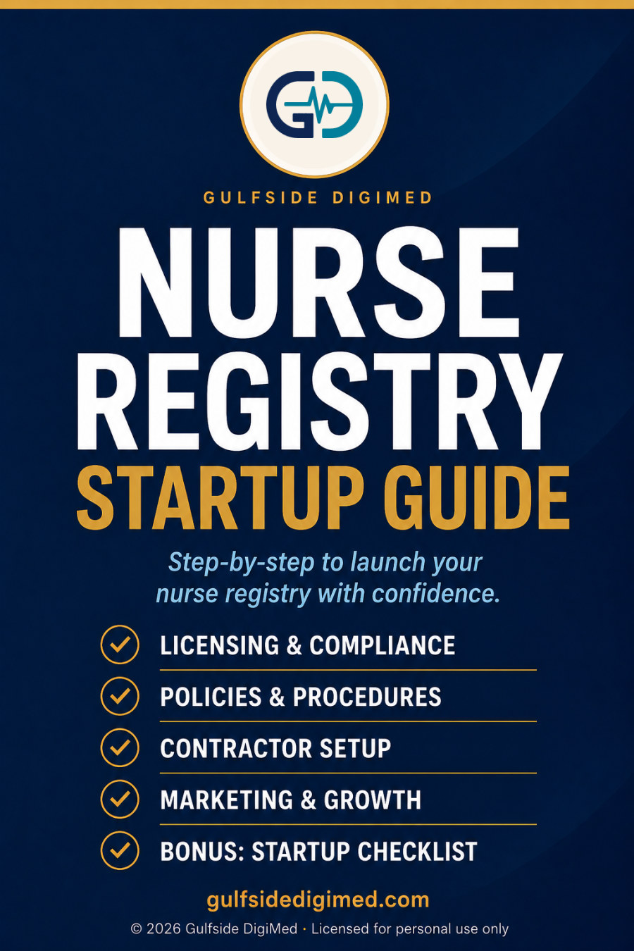 FL Nurse Registry Startup Guide